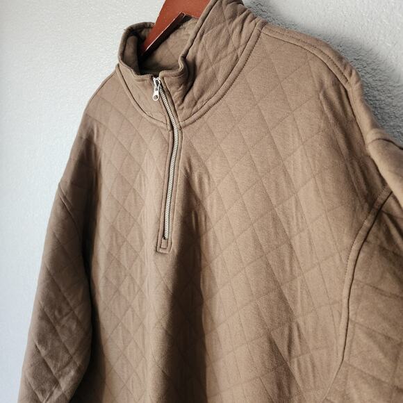 Express Feather Pattern Peplum Tank Blouse - Picture 3 of 8